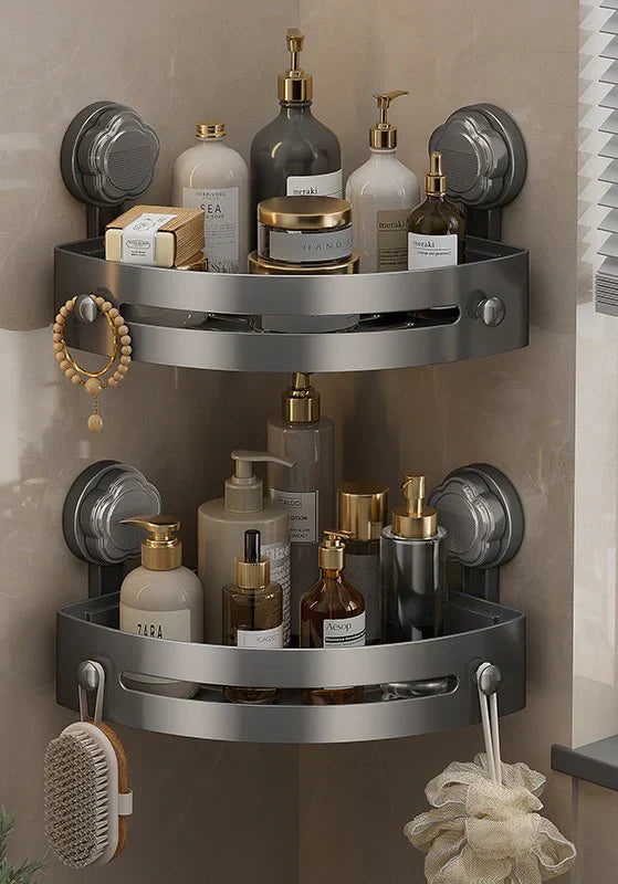 🔥 Hot Sale 50% OFF 🔥 Corner Shower Storage Rack🚿 - Space-Saving & Easy to Install, Perfect for Organizing Toiletries ✨