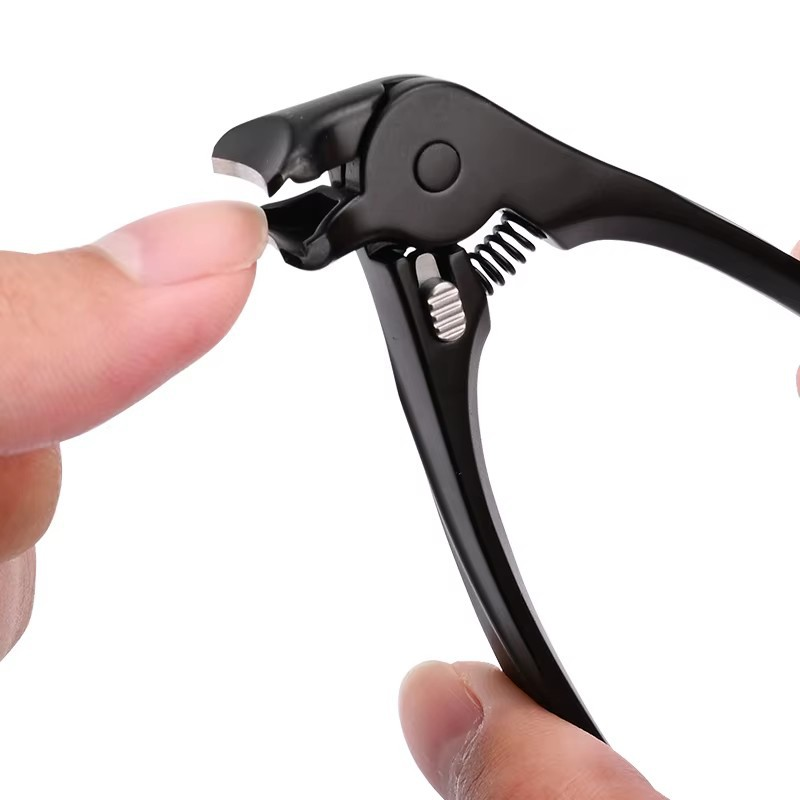 Precision long-handled nail clippers