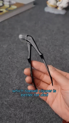 Precision long-handled nail clippers